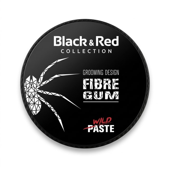 معجون تصفيف الشعر الليفي Black & Red Collection Fibre Gum Wild Paste – 100 مل