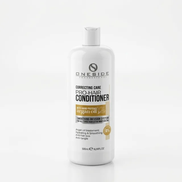 Oneside Professional – Après-Shampoing Pro-Hair à l’Huile d’Argan 500 ml
