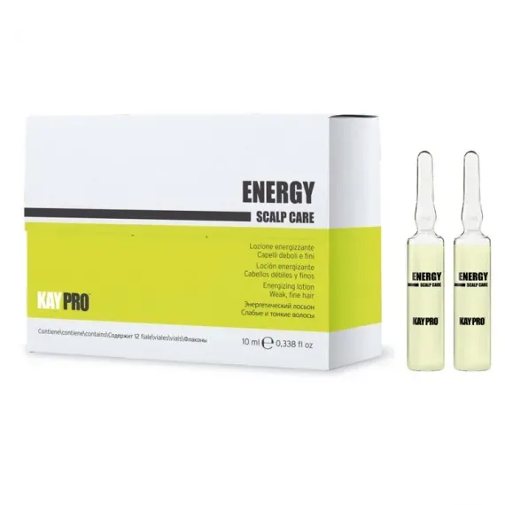 KAYPRO Energy Scalp Care Lotion Énergisante 12 Ampoules x 10 ml