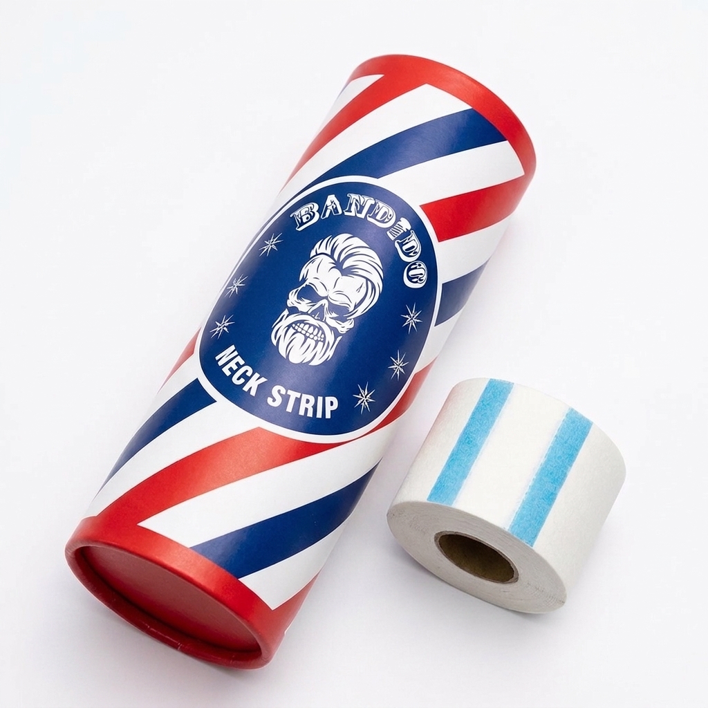Bandido Neck Strip – Papier de Cou Jetable Professionnel pour Barbier
