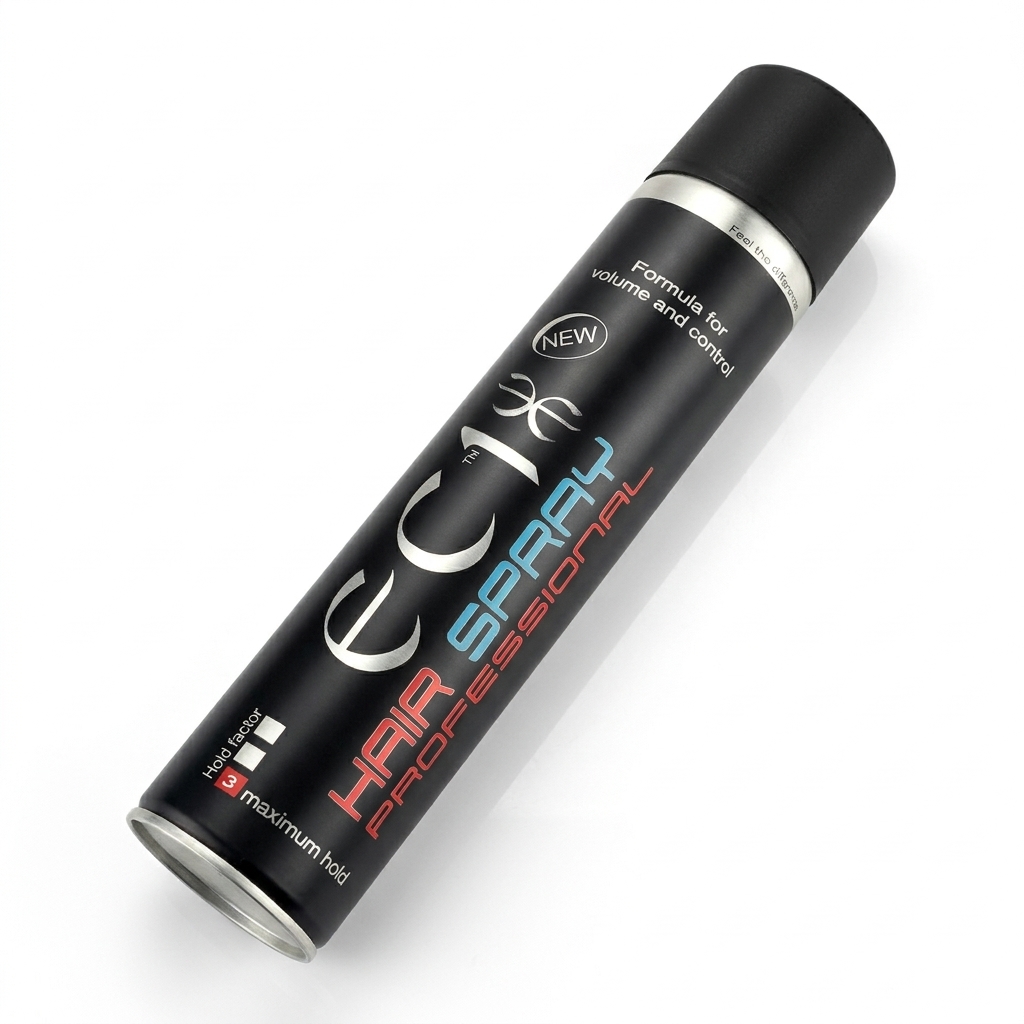 EC Hair Spray 4 Professional – Spray Coiffant Volume & Contrôle