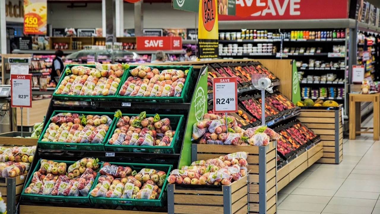 Ein Supermarkt