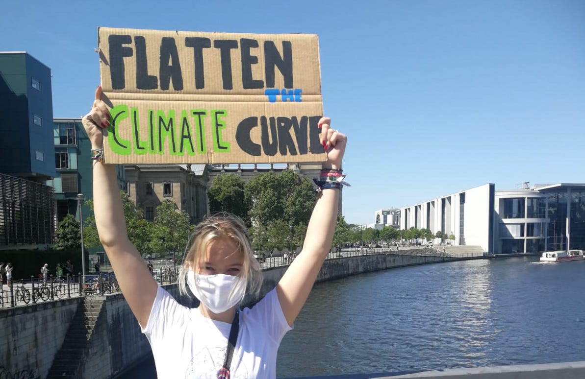Die Fridays for Future Aktivistin Pauline Daemgen