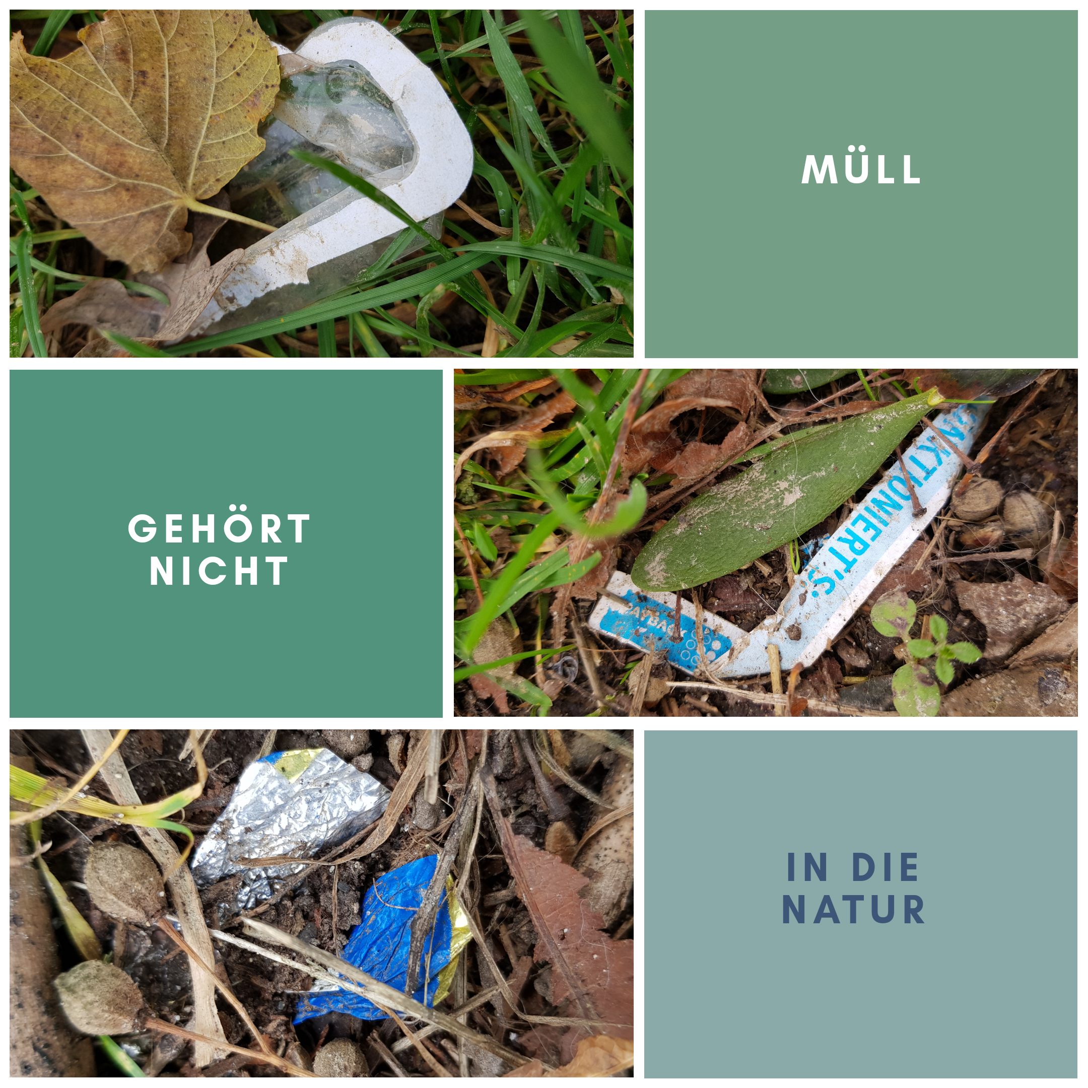 Müllsammeln? Tu es einfach...<br>