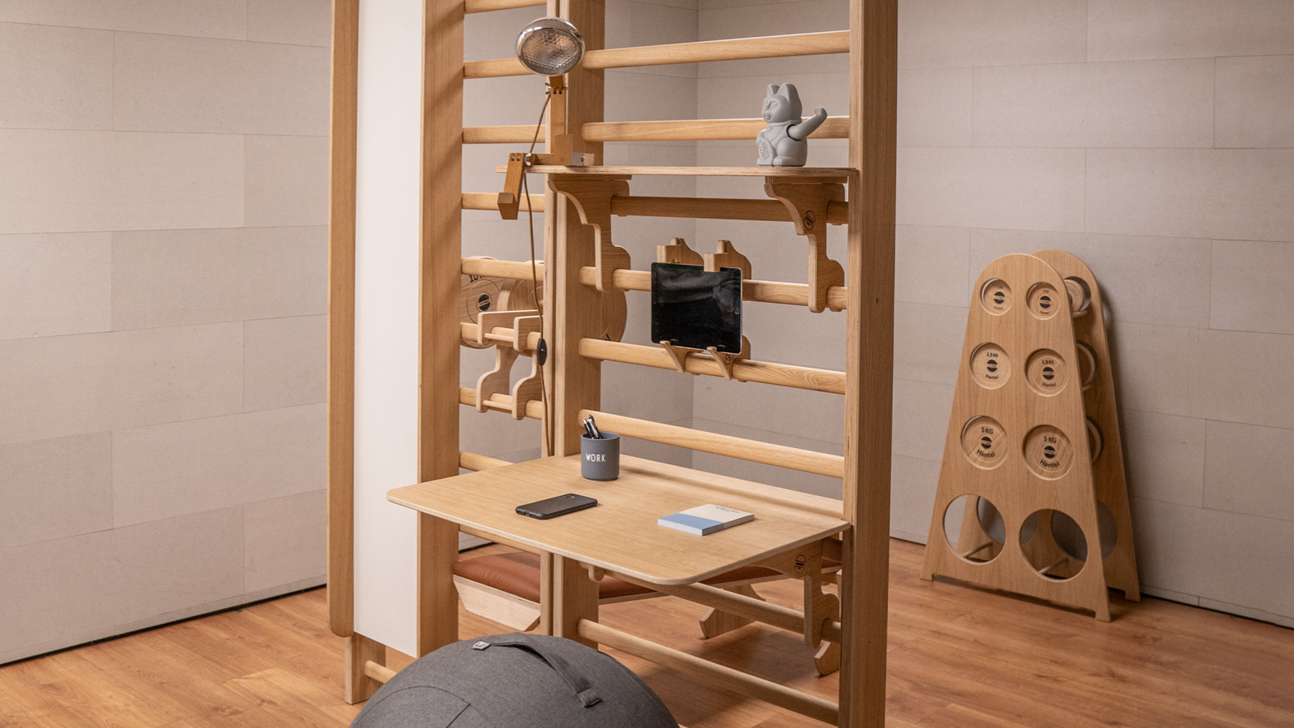 Das Homegym, das Home Office und Spielparadies für Kinder