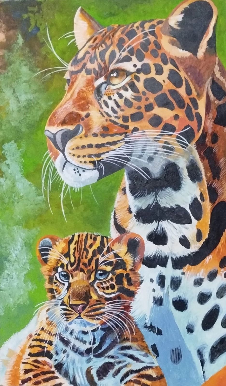 🐆 “The Protector’s Legacy” Premium Painting - Architects in  NCR