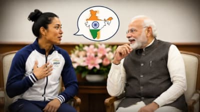 लवलीना बोरगोहेन ने गलत भारतीय नक्शे पर जताई आपत्ति, PM मोदी ने की जमकर तारीफ