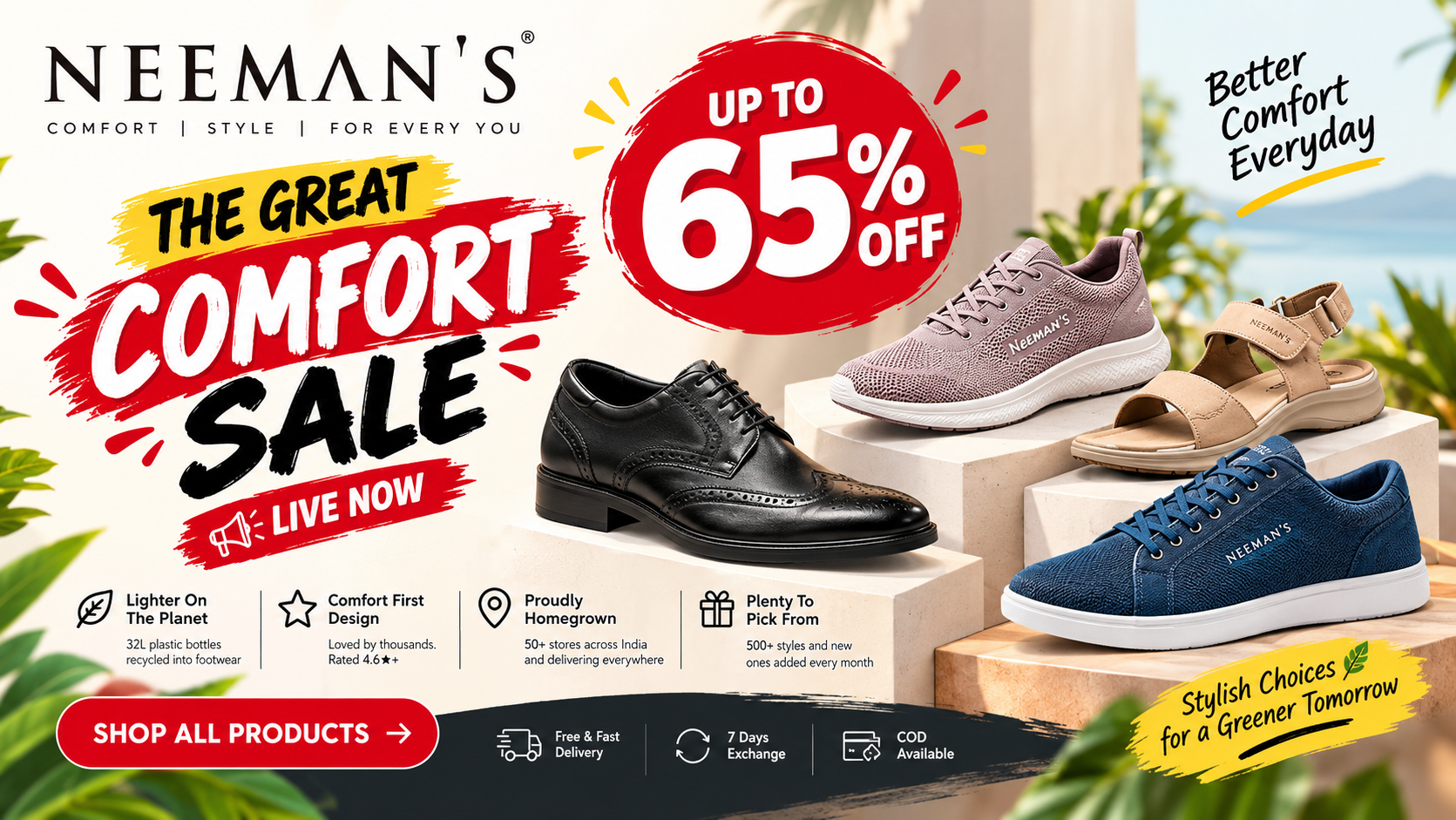 Neeman's footwear deals