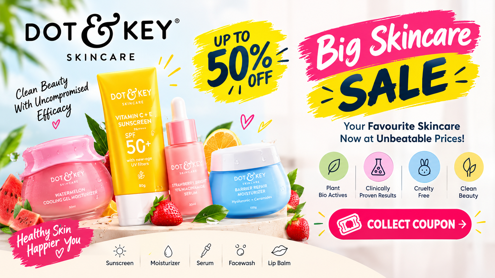 Dot and Key skincare deals