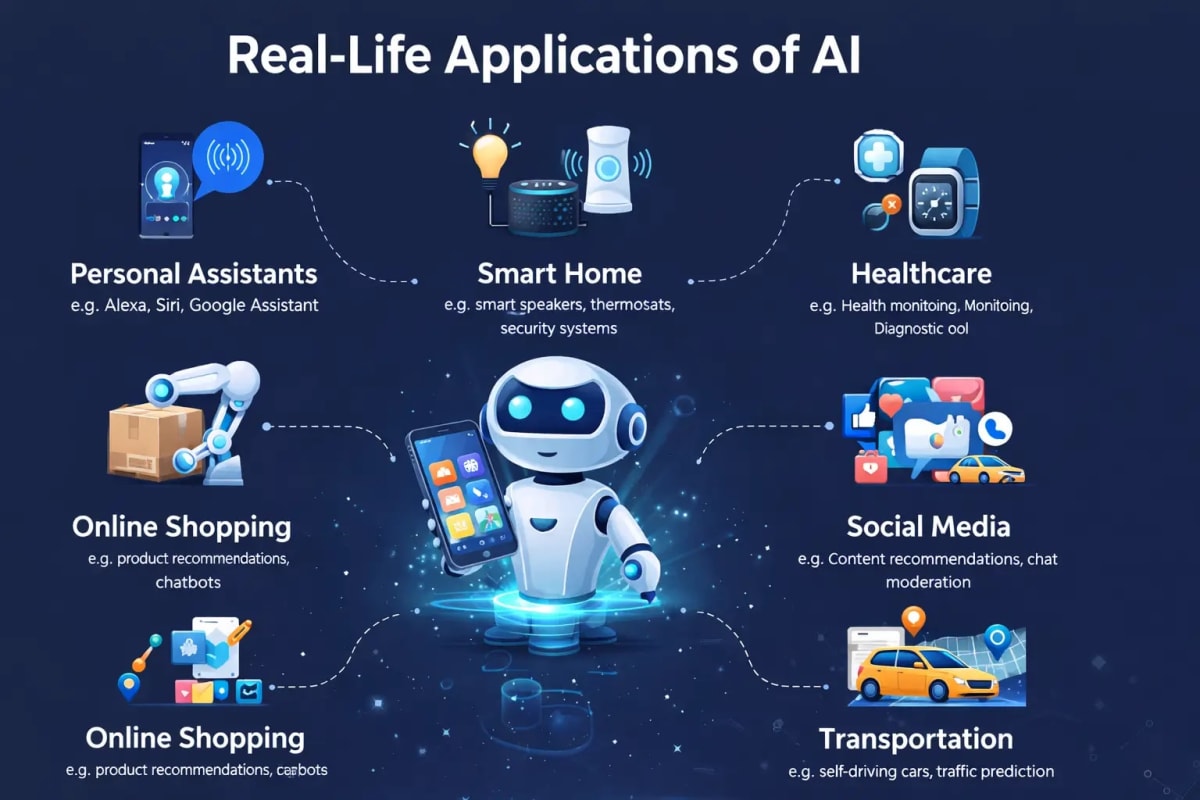 Real-Life Examples of Artificial Intelligence: How AI Is Used Everyday