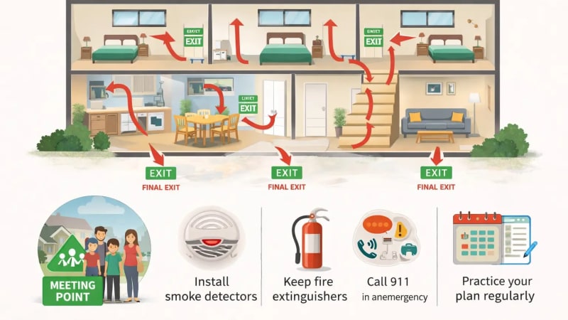 Emergency Evacuation Plan: Step-by-Step Guide for Families and Workplaces