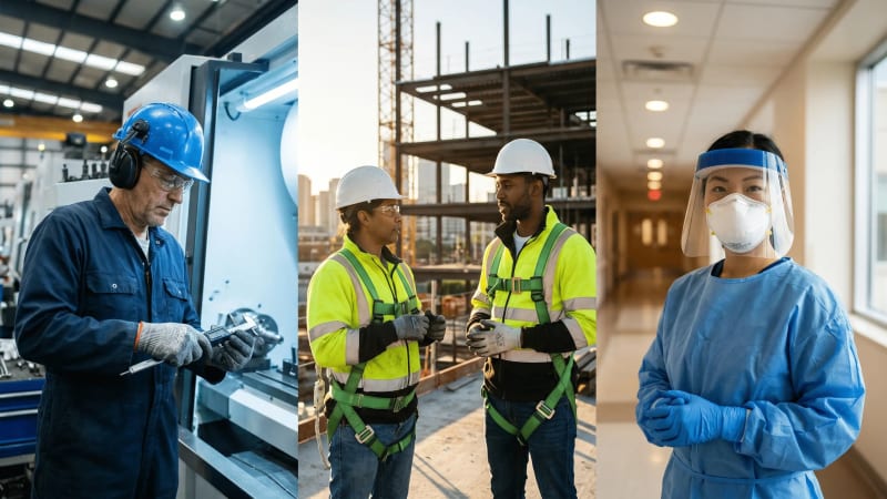 PPE Requirements by Industry: OSHA and CSA Rules Explained Simply