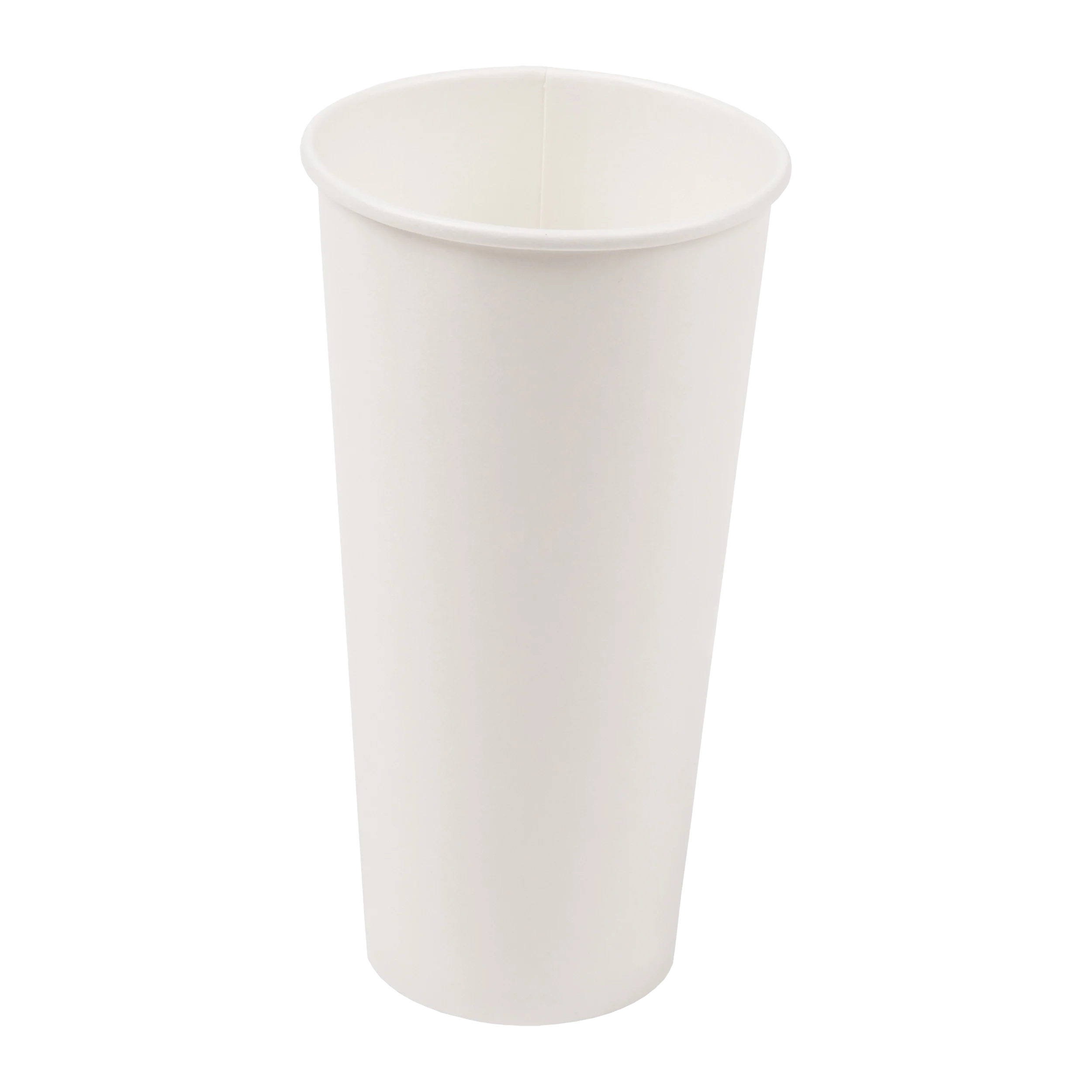 22 oz. White Poly Coated Paper Cold Cups | ACR