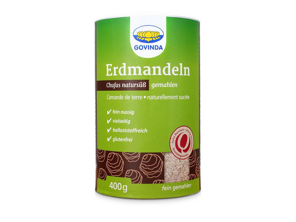 Govinda Erdmandeln gemahlen 400g Packung