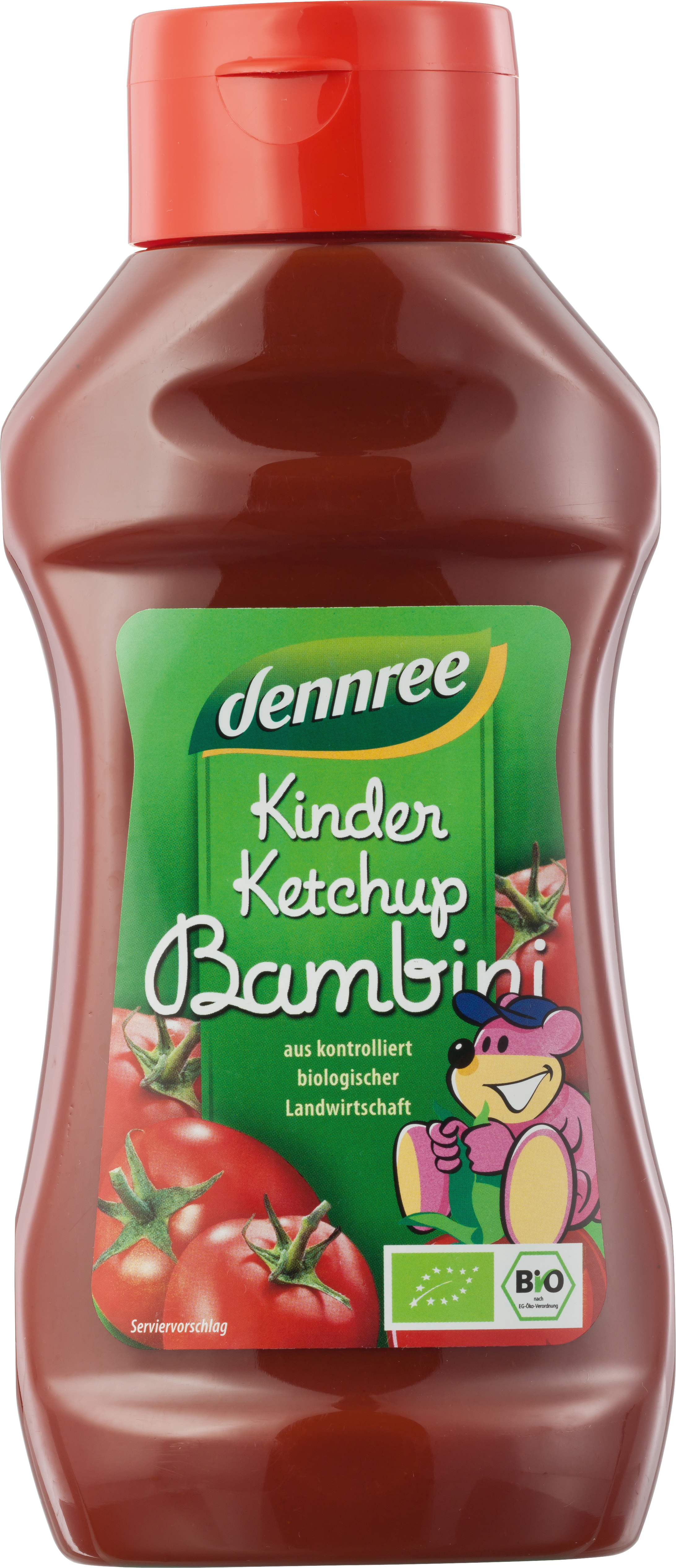 Dennree Kinder Ketchup 500ml Squeezerflasche