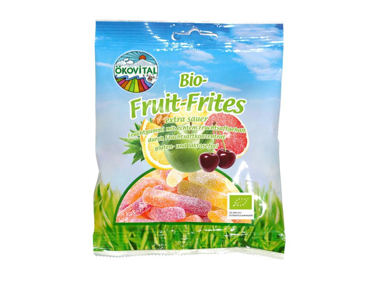 Ökovital Fruit Frites sauer mit Bio Gelatine