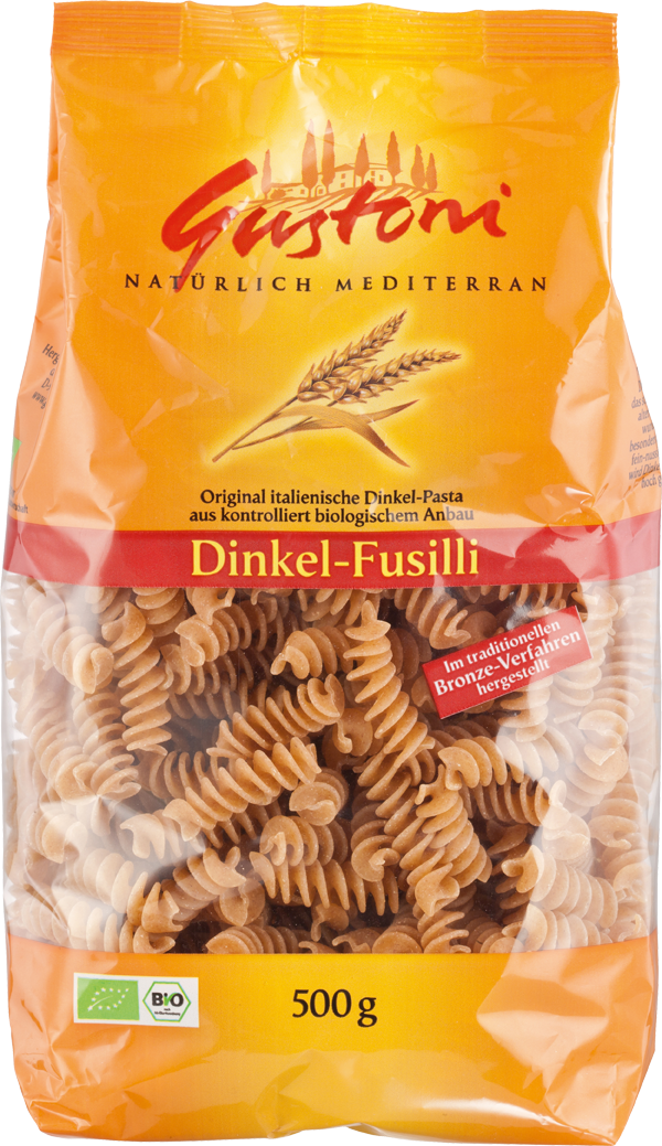 Gustoni Dinkel-Fusilli bronze