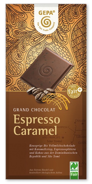 Gepa Espresso Caramel Feine Vollmilch