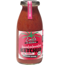 Emil Tomaten Ketchup ohne Rohrohrzucker 250ml Flasche