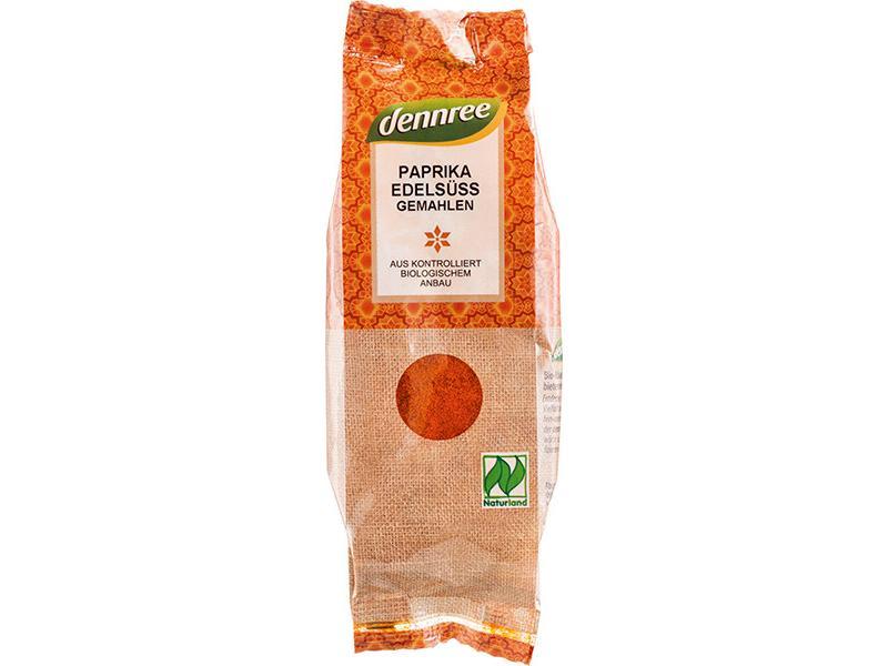 Dennree Paprika edelsüß gemahlen 70g Packung