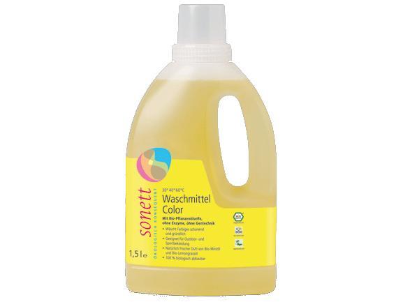 Sonett Waschmittel color Mint & Lemon 1,5l Packung