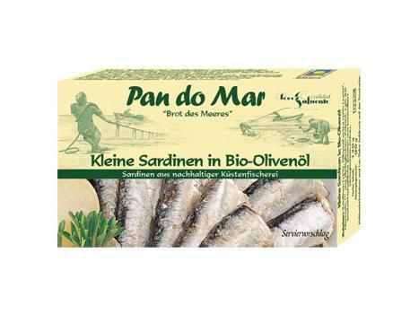 Pan do Mar Sardinen in Bio-Olivenöl extra nativ