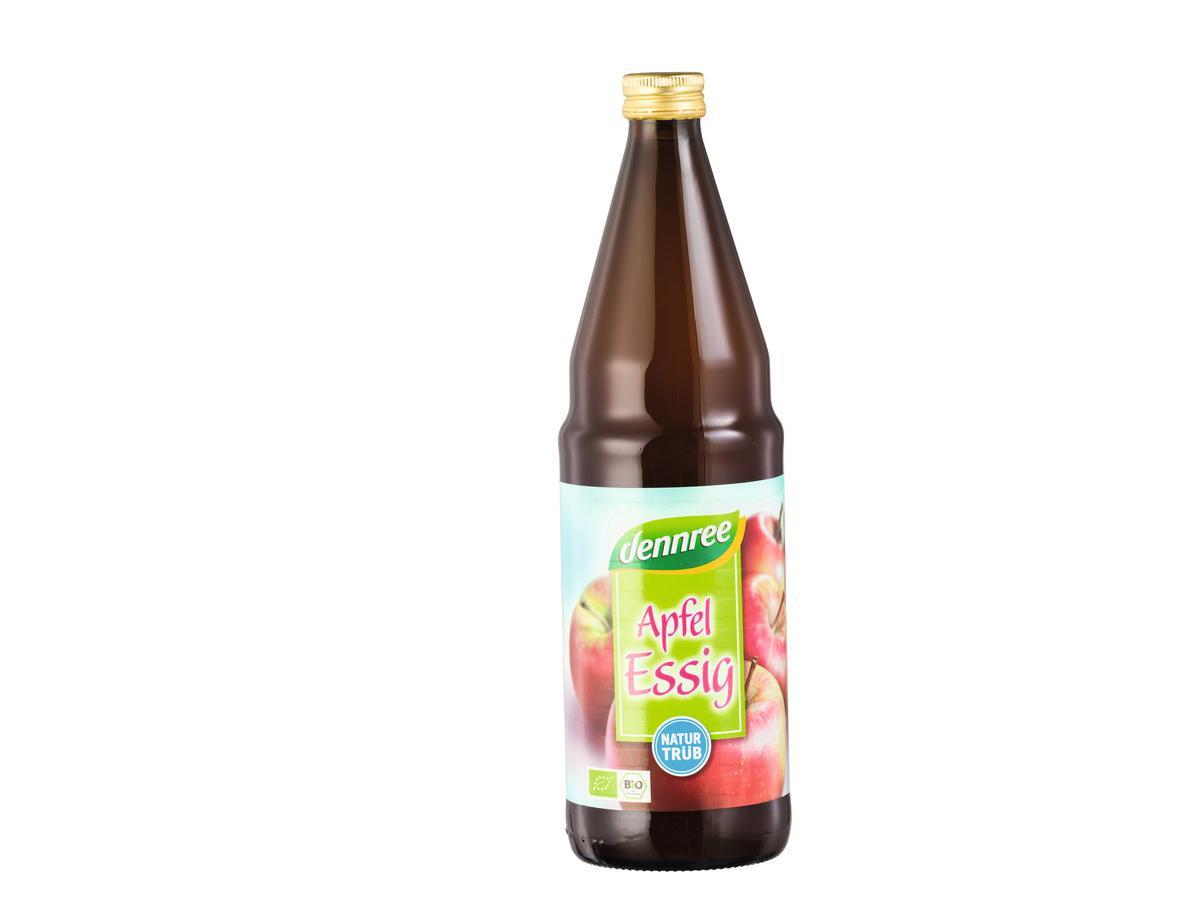 Dennree Apfelessig naturtrüb 750ml Pfandflasche