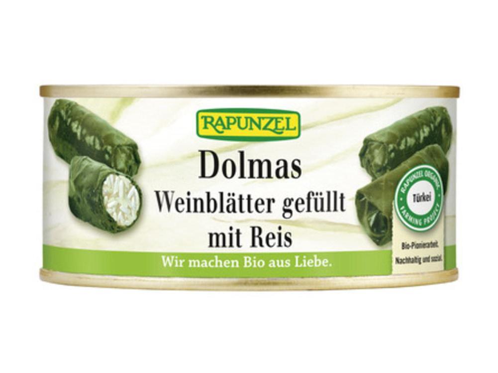 Rapunzel Dolmas Weinblätter gefüllt mit Reis