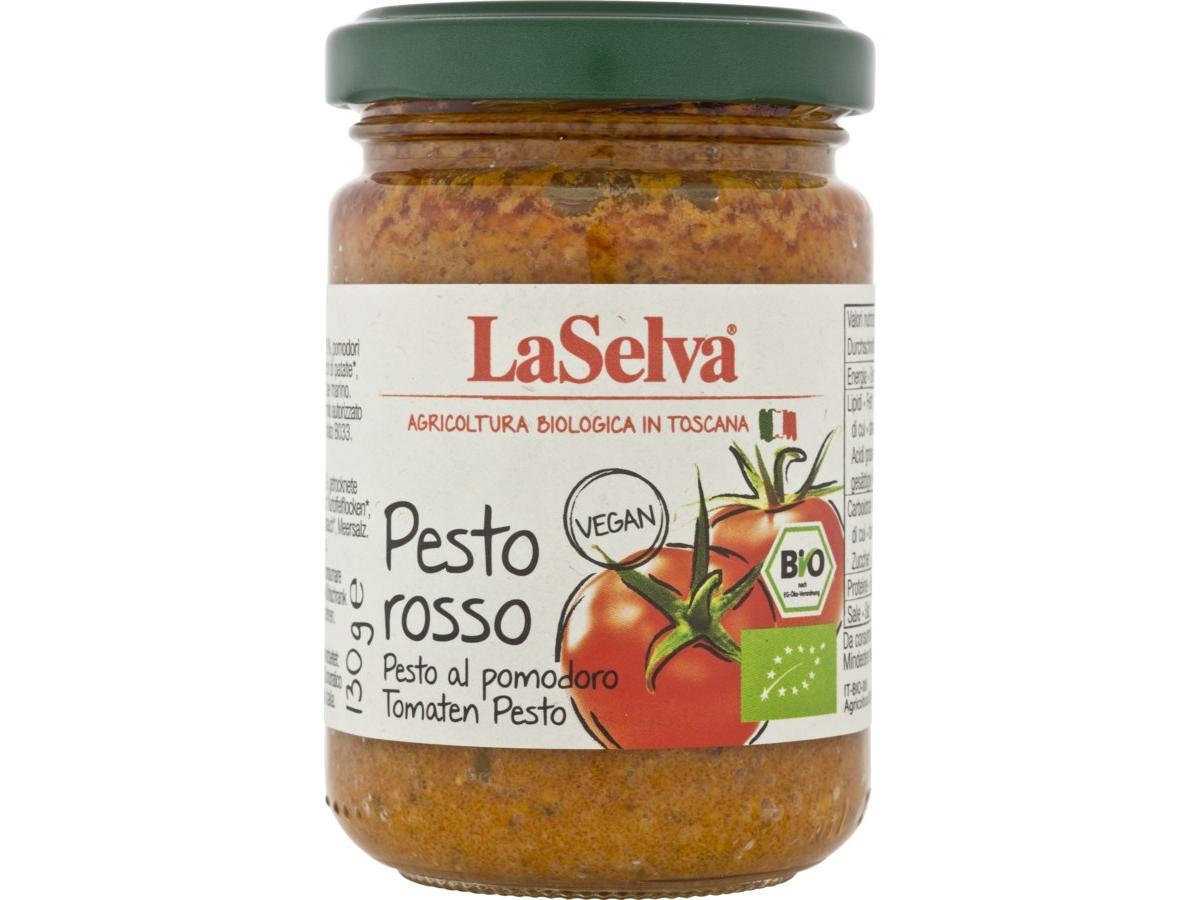 La Selva Pesto rosso 130g Glas