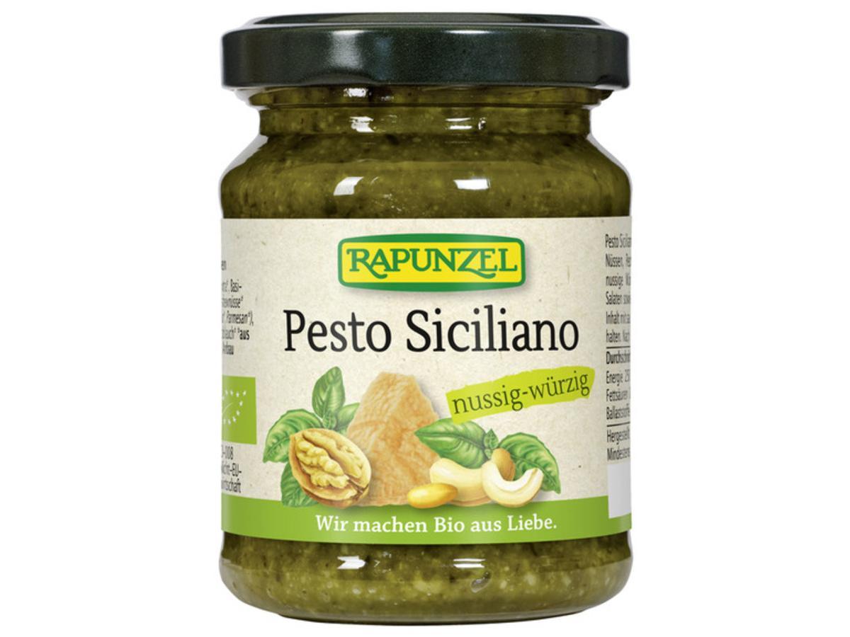 Rapunzel Pesto Siciliano 130ml Glas