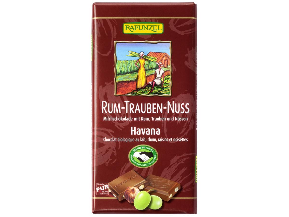 Rapunzel Rum-Trauben-Nuss-Schokolade