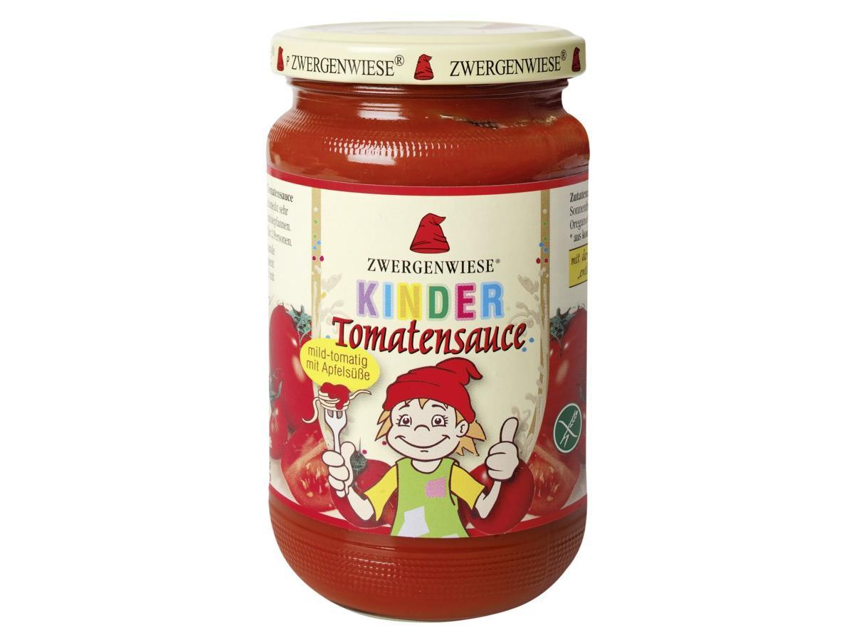 Zwergenwiese Kinder Tomatensauce 350g Glas