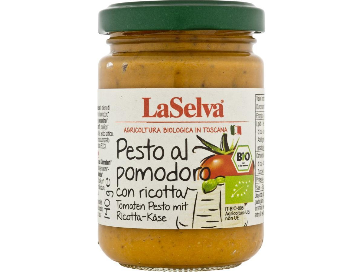 La Selva Pesto rosso ricotta 140g Glas