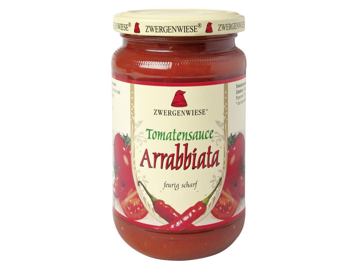 Zwergenwiese Tomatensauce Arrabbiata 350g Glas