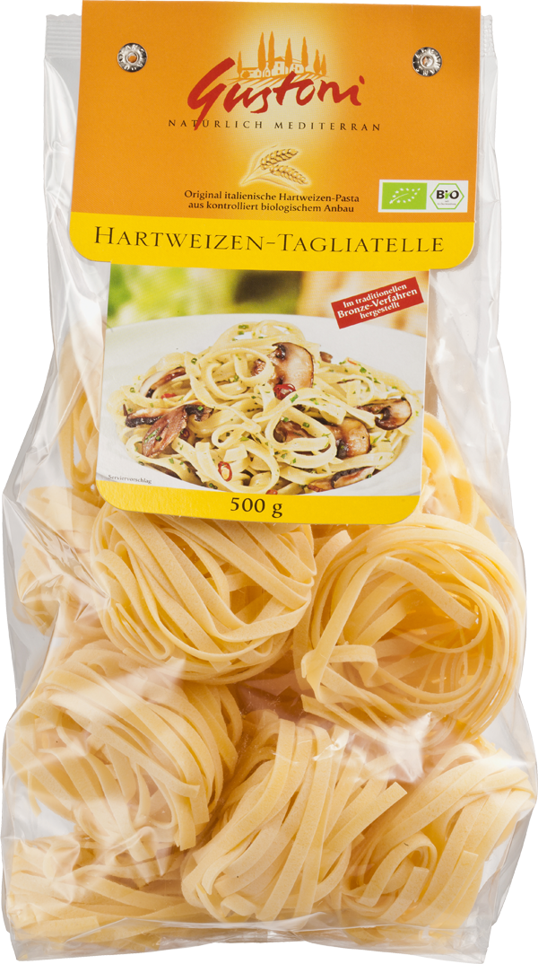 Gustoni Hartweizen Maxi-Tagliatelle bronze