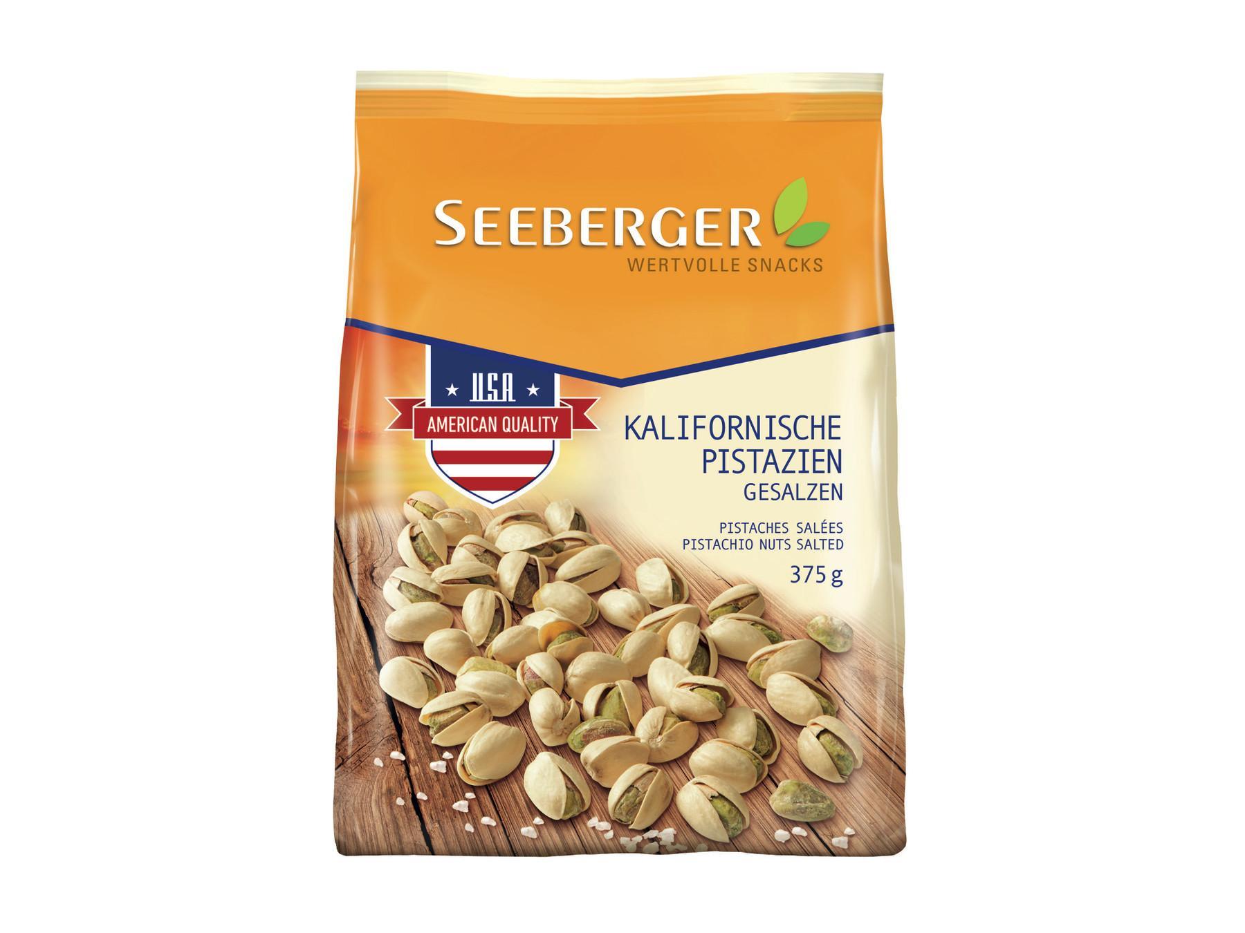 Seeberger Kalifornische Pistazien gesalzen 375g