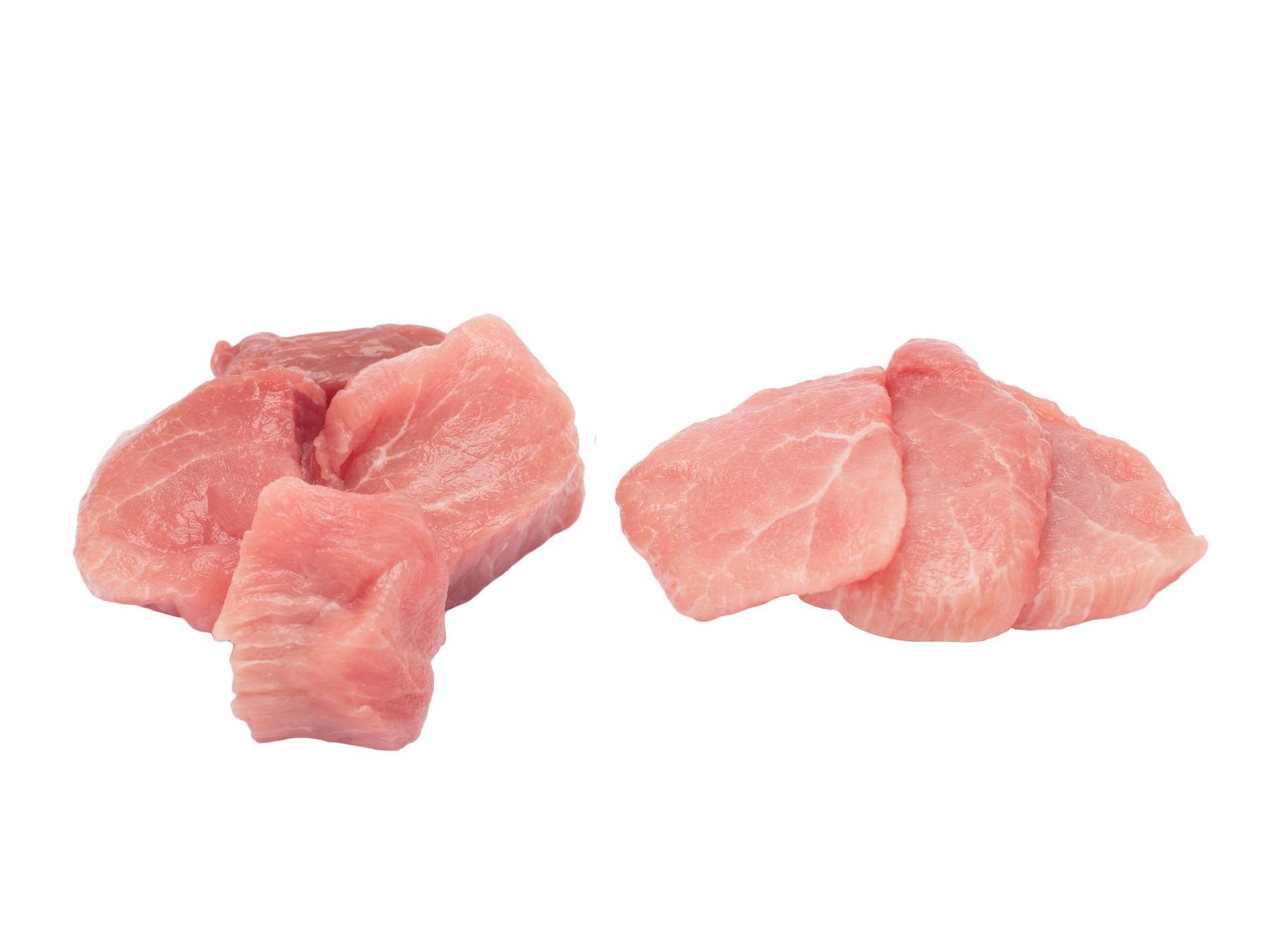 Fondue-Fleisch vom Schwein
