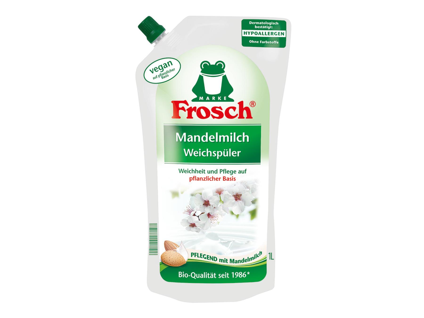 Frosch Mandelmilch Weichspüler