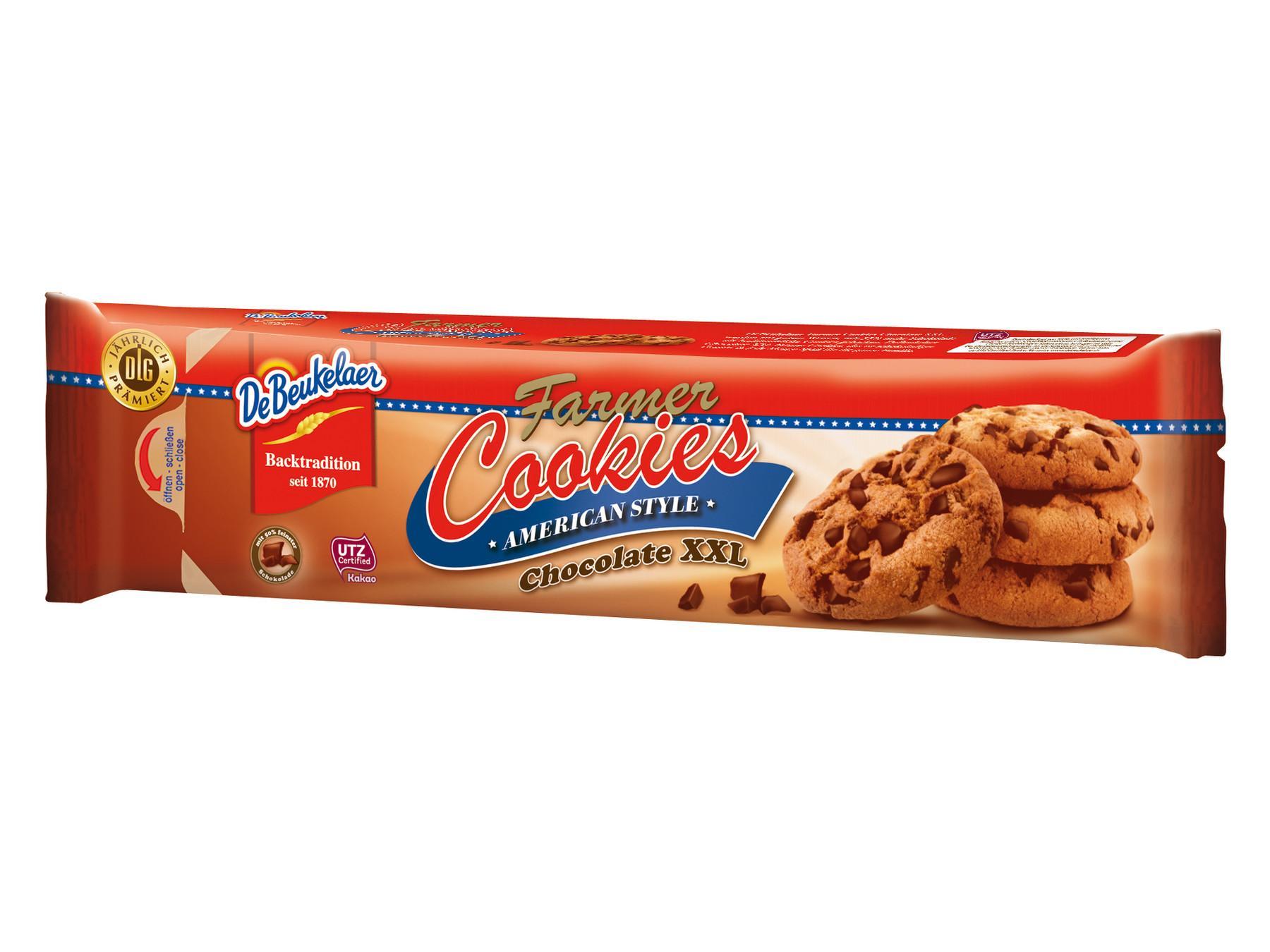 DeBeukelaer KEX Farmer Schoko Cookies mit 50% Schokolade