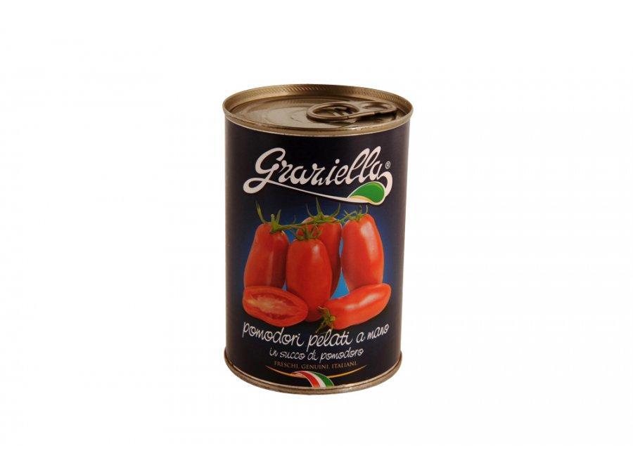 Graziella ganze geschälte Tomaten in Tomatensaft (400 g)