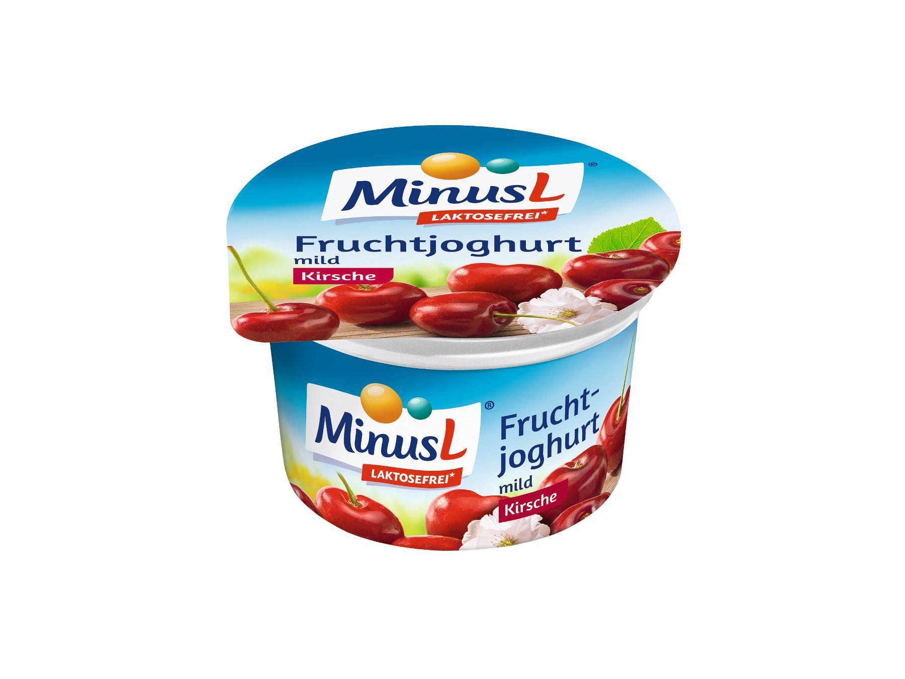 Minus L Fruchtjoghurt Kirsche lactosefrei