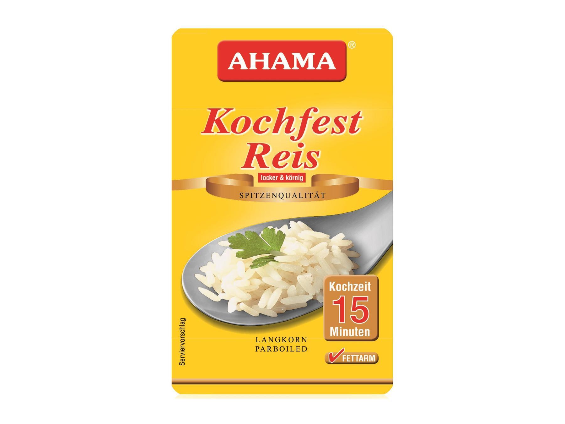 Ahama Kochfest Reis im Kochbeutel