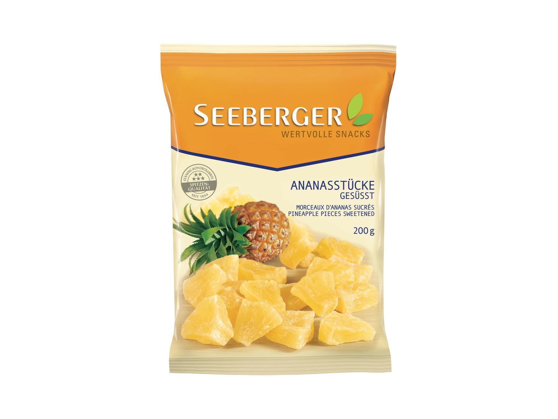 Seeberger Ananasstücke