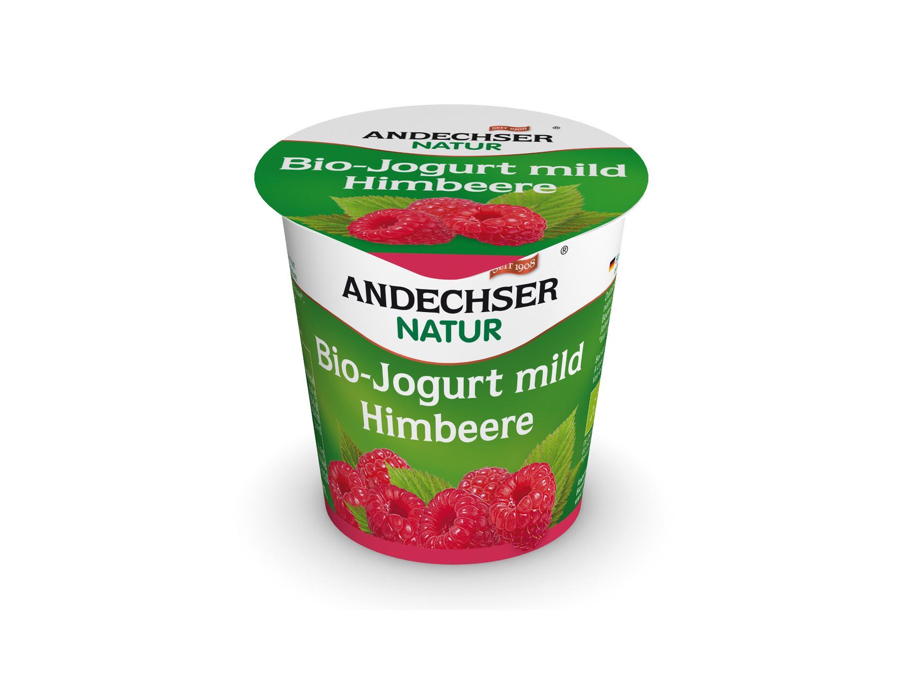 Andechser Natur Bio-Jogurt mild Himbeere 3,7%