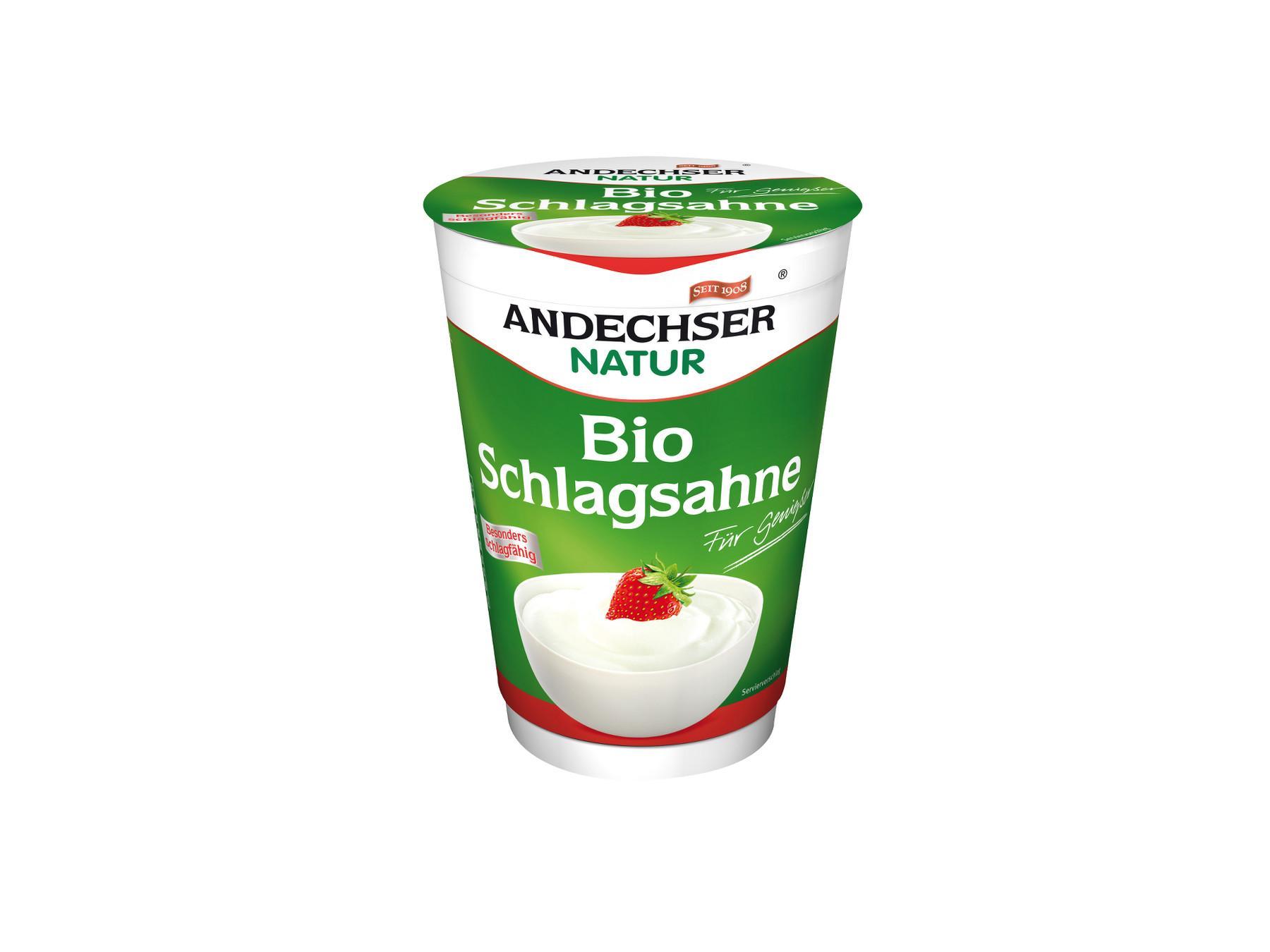 Andechser Natur Bio Schlagsahne 32%