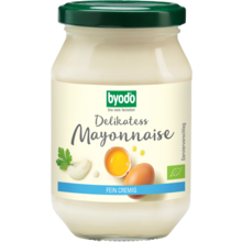 Byodo Delikatess-Mayonnaise mit Ei 250ml Glas