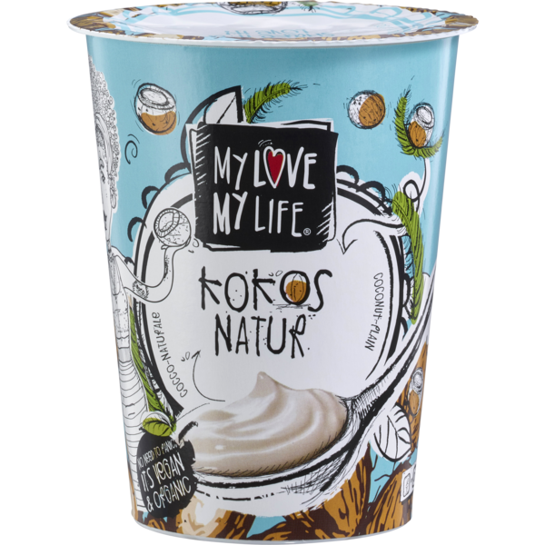 MyLove - MyLife Kokos Natur ungesüßt 400g Becher