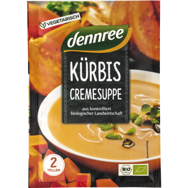 Dennree Kürbiscremesuppe