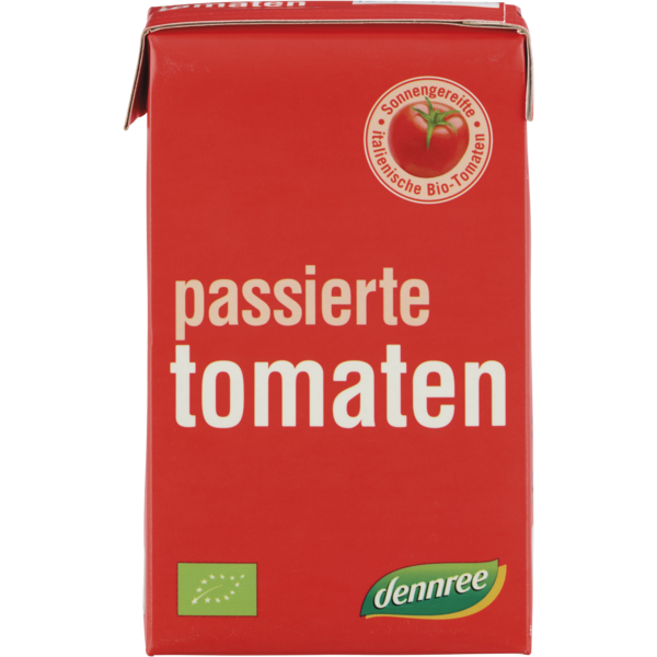 Dennree Passierte Tomaten 500g Tetrapack