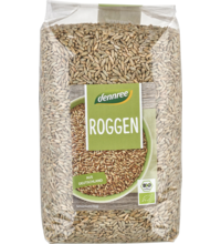 Dennree Roggen 1kg Packung